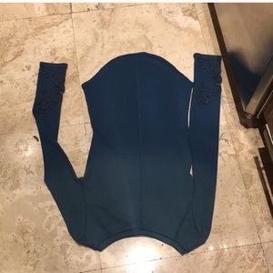 Free people medium teal Pretty new